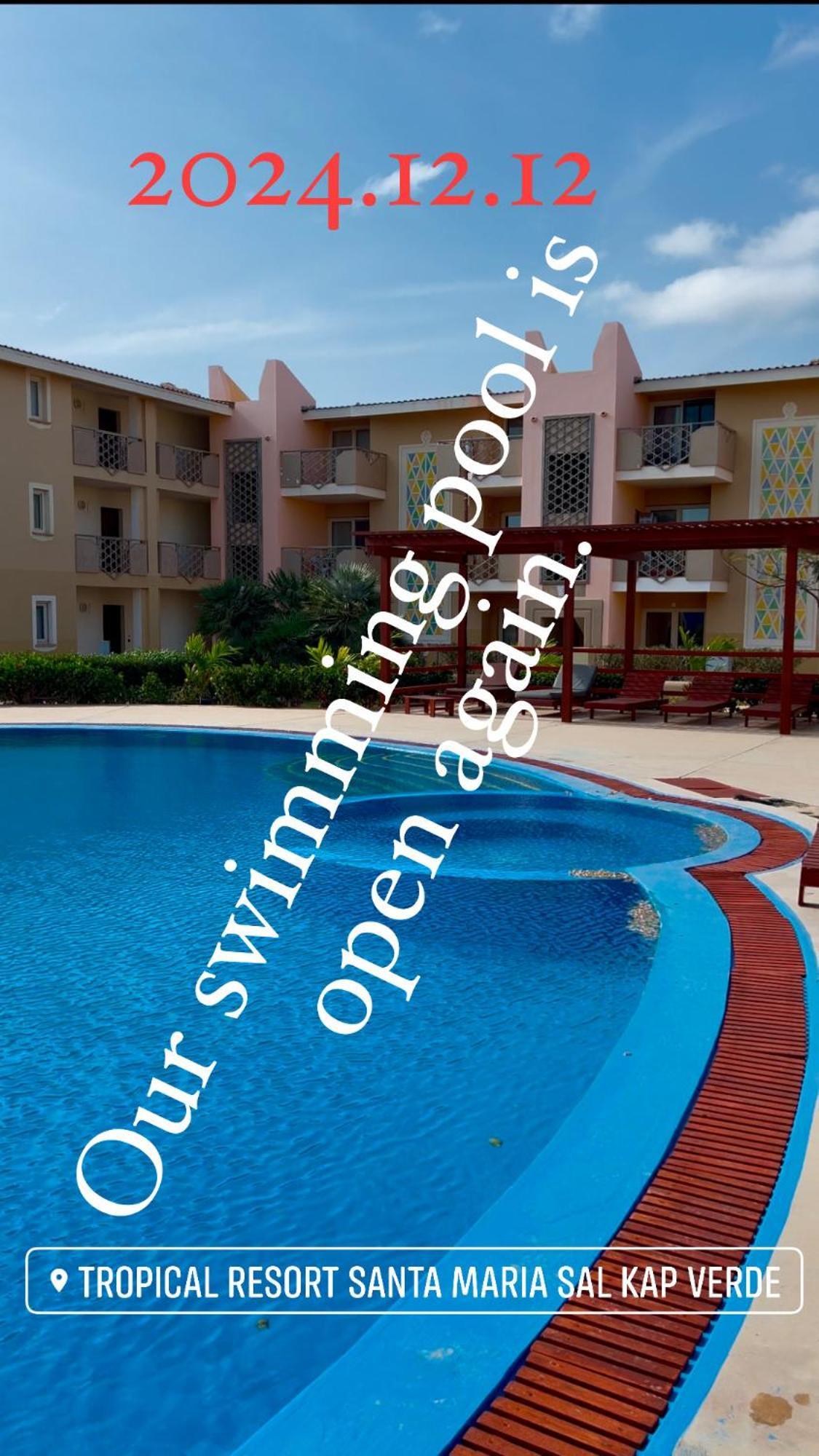 Tropical Morabeza Apartment Санта-Мария Экстерьер фото